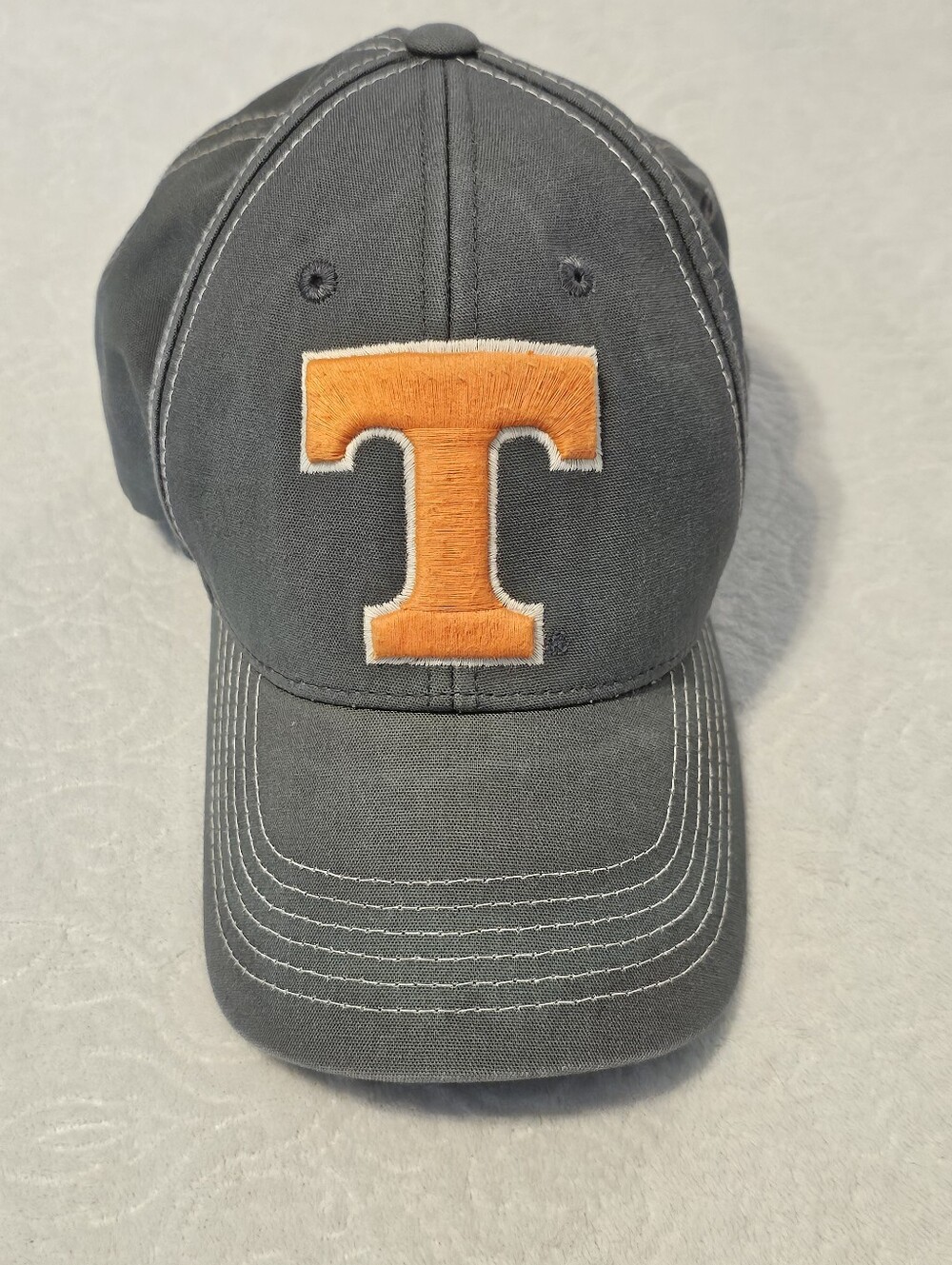 Tennessee Volunteers Gray Hat Captivating Headwear Adjustable 100% Cotton Euc